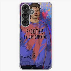 Day Drinking Castiel Samsung Galaxy Soft Case