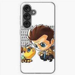 Castiel interrogating the Samsung Galaxy Soft Case