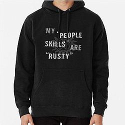 Supernatural Castiel People Skills Pullover Hoodie