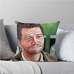 Castiel (Loves Dean) Throw Pillow