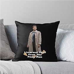 Castiel Throw Pillow