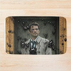 The Angel Castiel Graphic Bath Mat