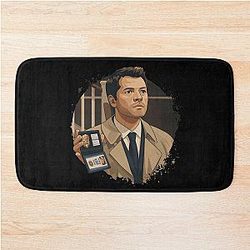 Castiel Supernatural Bath Mat