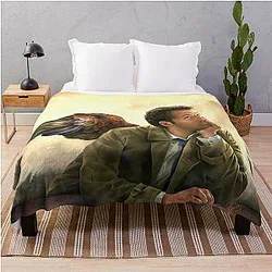 Castiel Renaissance Throw Blanket