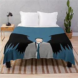 Supernatural Castiel Throw Blanket
