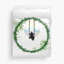Castiel Happy Place Duvet Cover