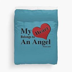 TeamCastiel - My Heart Belongs to an Angel Duvet Cover