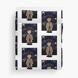 Castiel Chibi Supernatural Duvet Cover