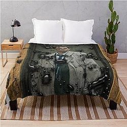 The Angel Castiel Throw Blanket