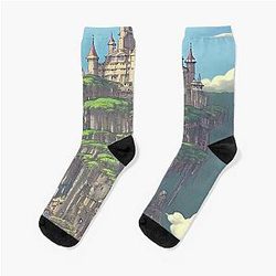 Castle in the Sky High Fantasy Socks