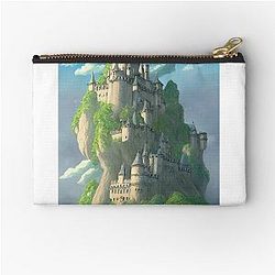 Castle in the Sky Zipper Pouch
