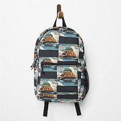 Miyazaki the Castle in the Sky Robot dataframe Active  Backpack