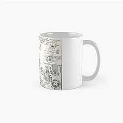 The Castle in the Sky plans Drawing Classic Mug