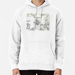 The Castle in the Sky Lapuni plans Pullover Hoodie