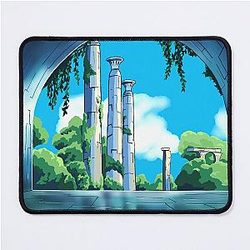 The Overlooked Castle in the Sky Mousepad