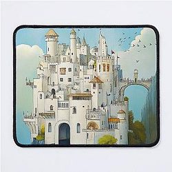 The Castle in Sky Mouse Pad