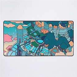 Castle in the Sky Pastel Desk Mat