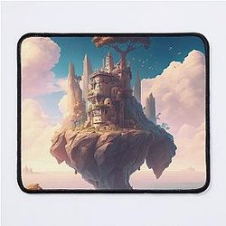 A Fantasy Castle in the Sky Mouse Pad