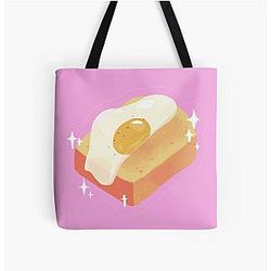 Egg on Toast (Laputa Castle in the Sky) All Print Tote Bag