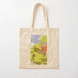 The Castle in the Sky Cotton Tote Bag