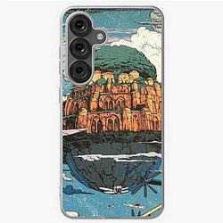 Miyazaki the castle in the sky robot Samsung Galaxy Soft Case