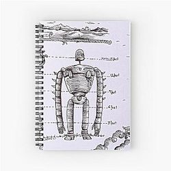 Castle in the Sky Spiral Notebook