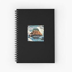 Miyazaki The Castle In Sky Spiral Notebook