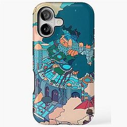 Castle in the Sky Pastel iPhone Case