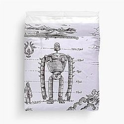 Castle in the Sky Duvet Cover