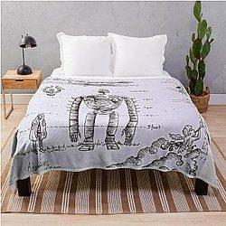 Castle in the Sky Robot Blanket