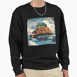 Miyazaki Castle in the Sky Active Pullover Sweatshirt