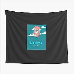 Laputa Castle in the Sky Tapestry