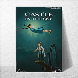 Castle In The Sky Merch For Fans Castle In The Sky Posters