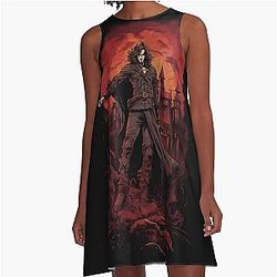 Trevor Belmont Castlevania A-Line Dress