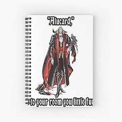 Dracula Castlevania Notebook