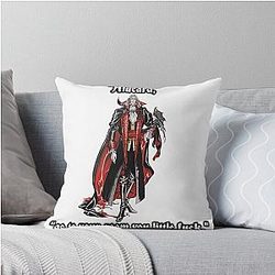 Dracula Castlevania Throw Pillow