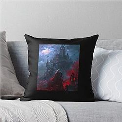 Alucard from Castlevania Throw Pillow