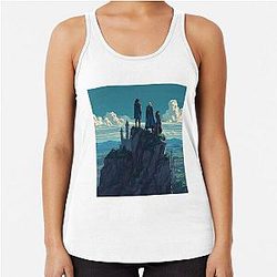 Castlevania Trevor Sypha and Alucard Racerback Tank Top