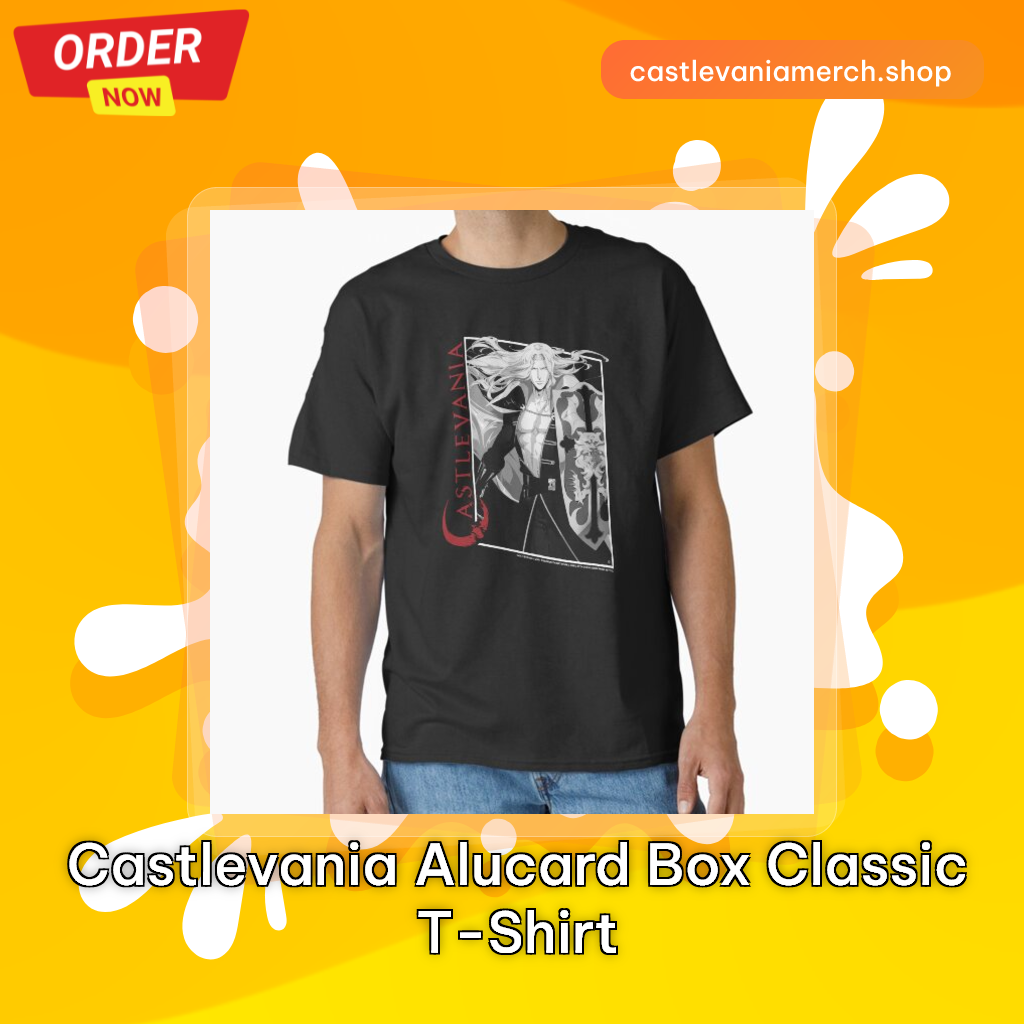 Castlevania Alucard Box Classic T-Shirt