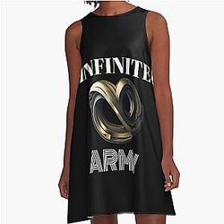 Caylus Merch Infinite Army A-Line Dress