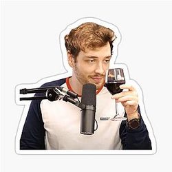 Connor CDawgVA Wine Meme Sticker