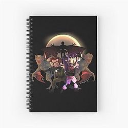 Ironmouse CDawgVA House of Ashes Spiral Notebook