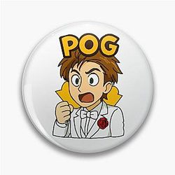 CDawgVA Mario Party Style Sticker Pin