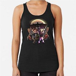 Ironmouse CDawgVA House of Ashes Chibi Racerback Tank