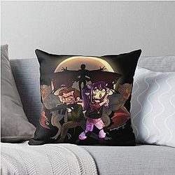 Ironmouse CDawgVA House of Ashes Throw Pillow