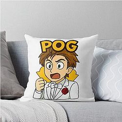 CDawgVA Mario Party Style Sticker Throw Pillow