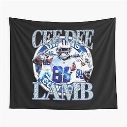 Ceedee Lamb Vintage T-Shirt Tapestry