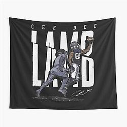 CeeDee Lamb Dallas One Hand T-Shirt Tapestry