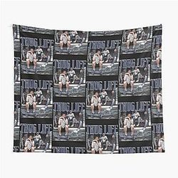 CeDee Lamb Thug Life Tapestry