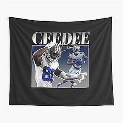 CeeDee Lamb 90s Tapestry